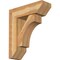 Ekena Millwork Westlake Slat Rough Sawn Bracket w/ Offset Brace, Western Red Cedar, 8"W x 24"D x 28"H BKT0806X24X28WTL06RWR - alternate 1